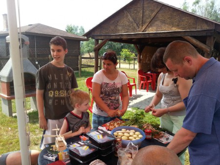 ...készítjük az ebédet...